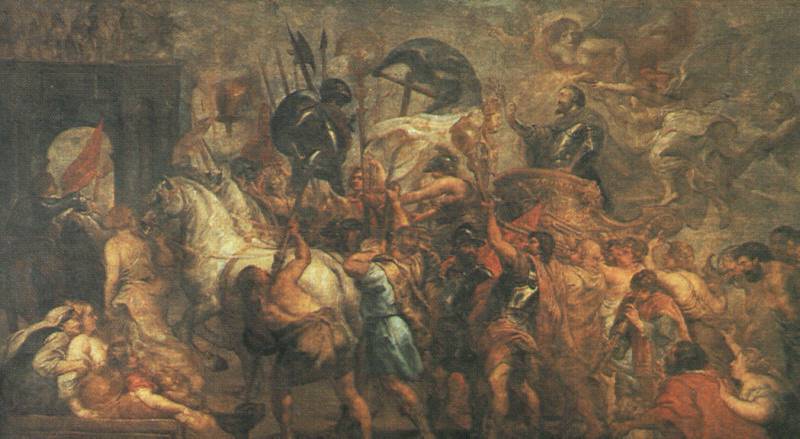 Triumphal Entry of Henry IV into Paris